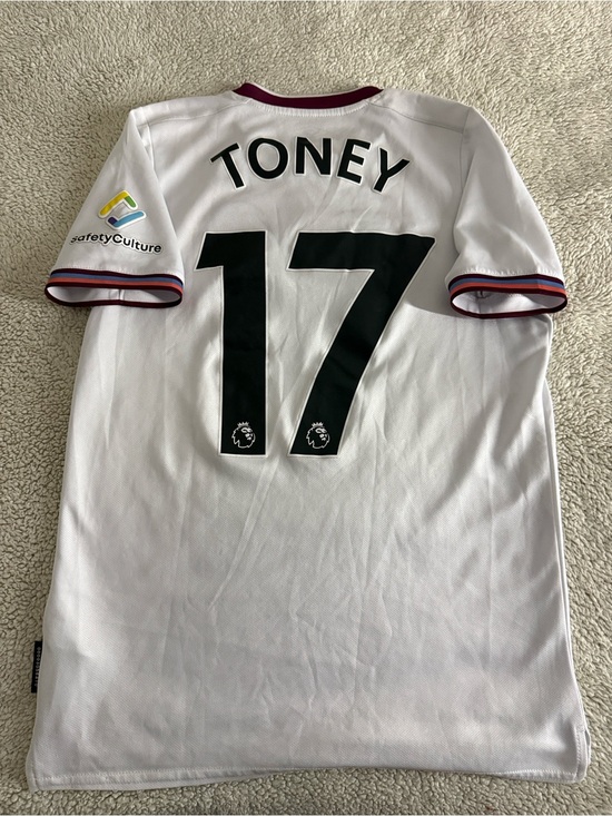 Umbro Other - Brentford #17 Ivan Toney 2021-22 Umbro Third Premier League Away Jersey